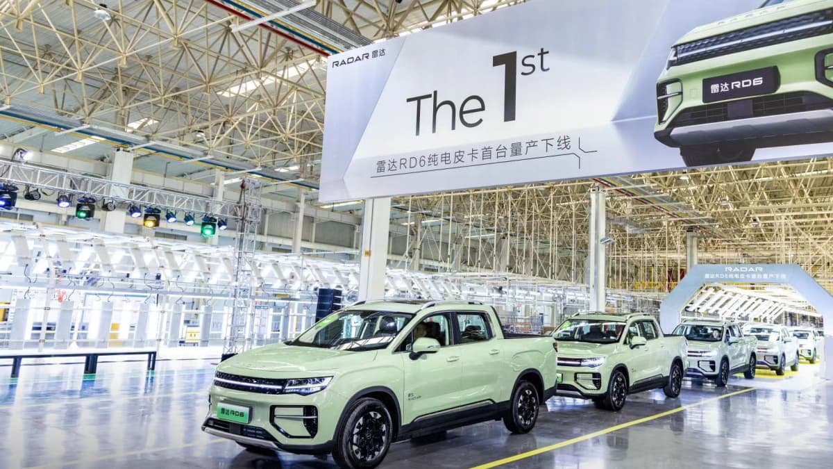 Geely Radar electric ute hits hurdle in Australia