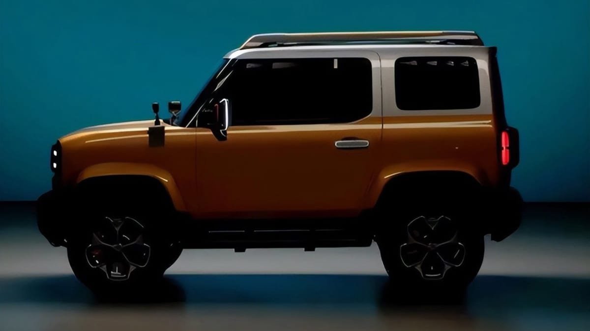 General Motors-owned Chinese car maker teases electric Suzuki Jimny look-alike-0