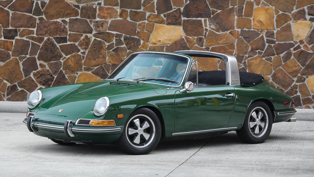A 1968 Porsche 912 Soft-Window Targa