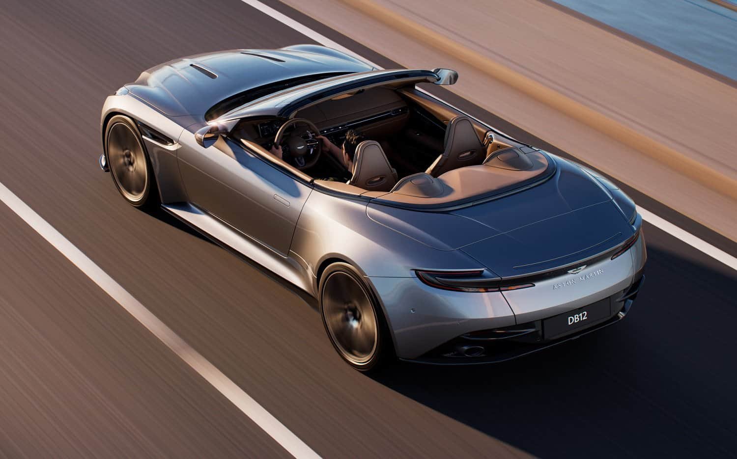 Soft-top Aston Martin DB12 Volante revealed