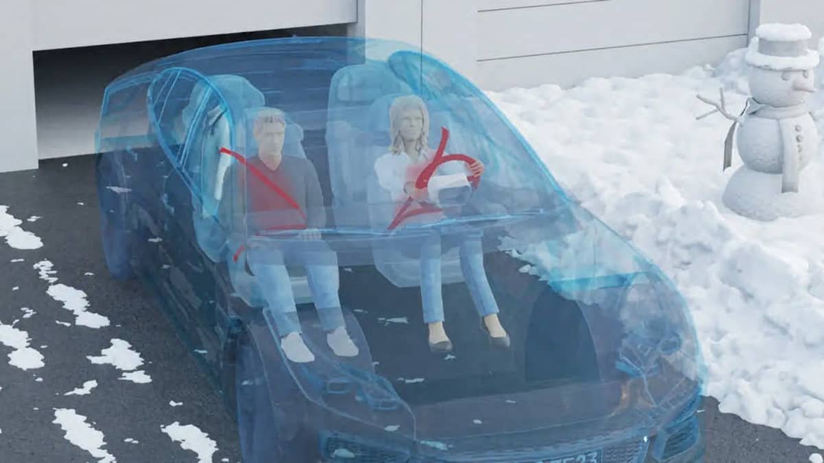 Heated seatbelts could extend the winter driving range of electric cars