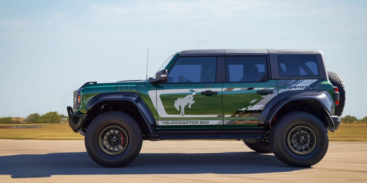 velociraptor 500 bronco, Hennessey unveils 500 horsepower VelociRaptor 500 Bronco, ClassicCars.com Journal