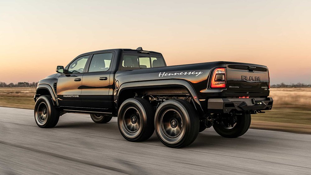 Production has started on the Hennessey Mammoth 6x6 TRX