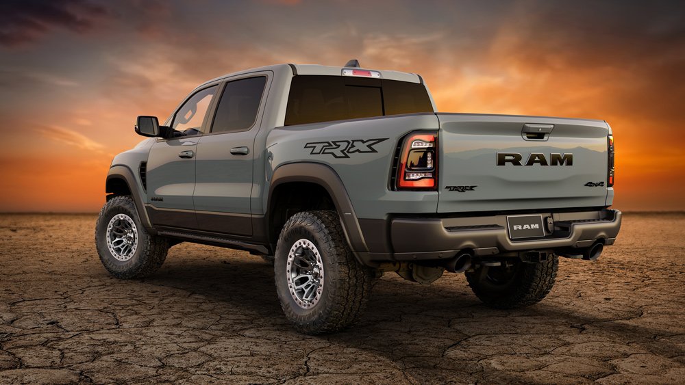 The 2021 Ram 1500 TRX Launch Edition pickup truck.