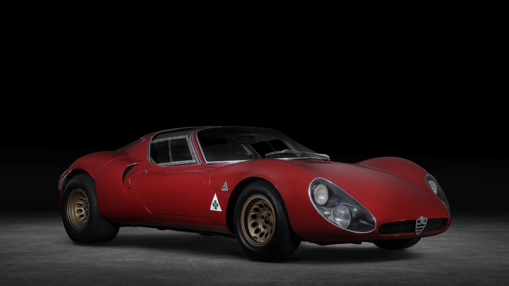 The 1967 Alfa Romeo 33 Stradale.
