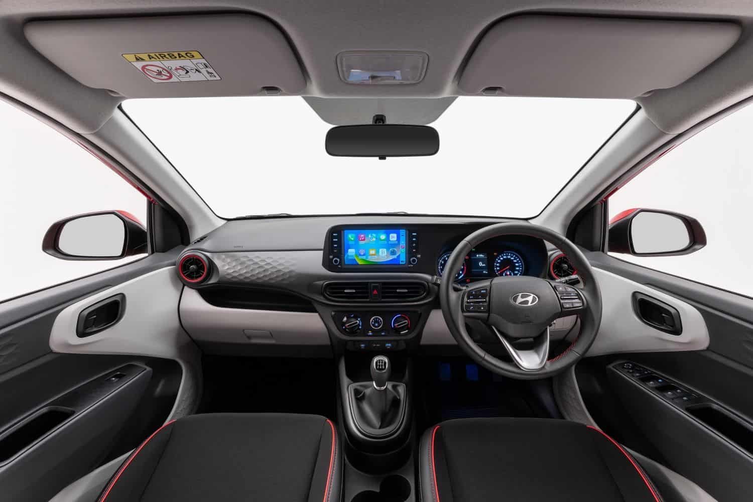Hyundai Grand i10 Sedan cabin