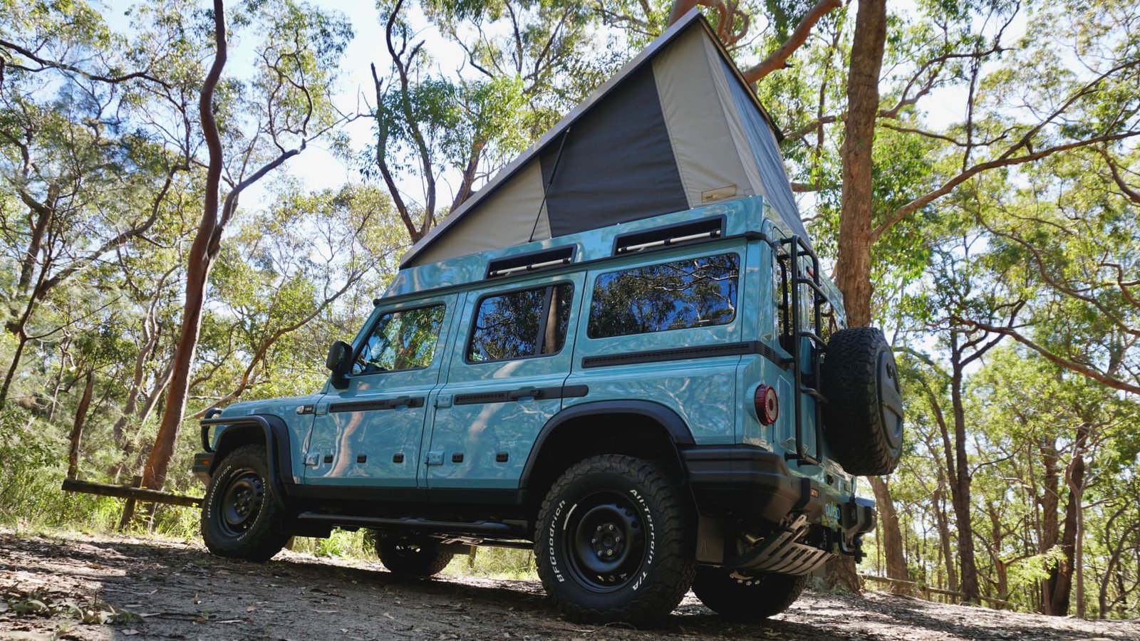 Ineos Grenadier gets converted into a camper with Australian-made pop-top