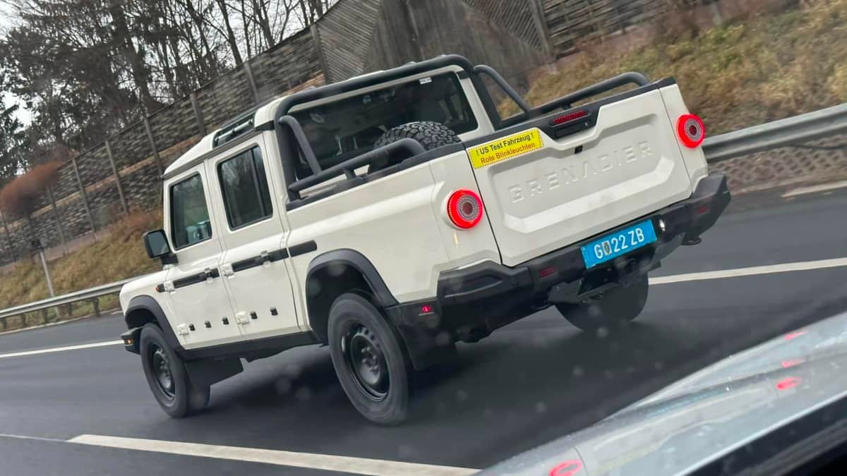 Ineos Grenadier ute spied in Europe, one step closer to Australia