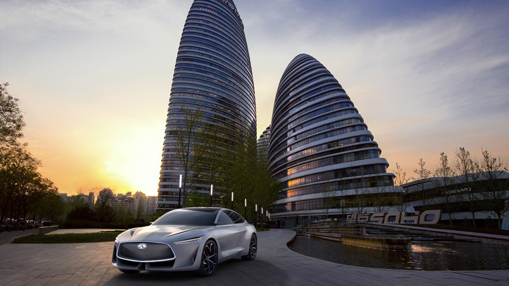 The Infiniti Q Inspiration Concept.