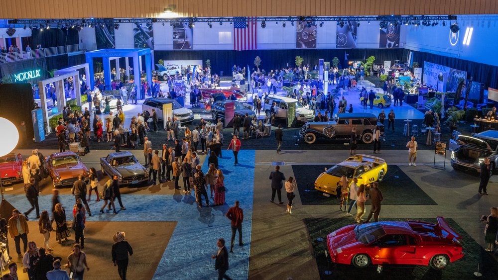 The 2022 Motorlux automotive and aviation exhibition.