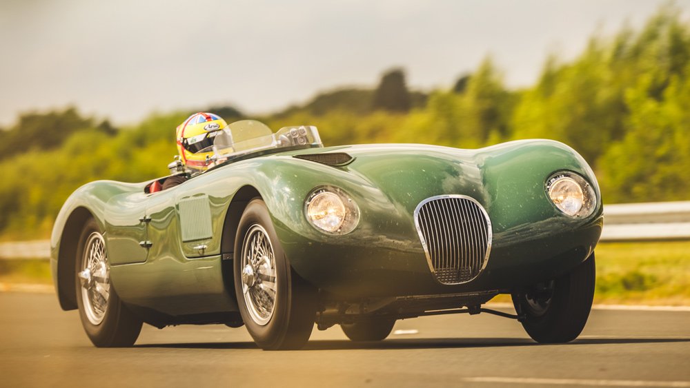 Jaguar's C-type Continuation being tested on track.