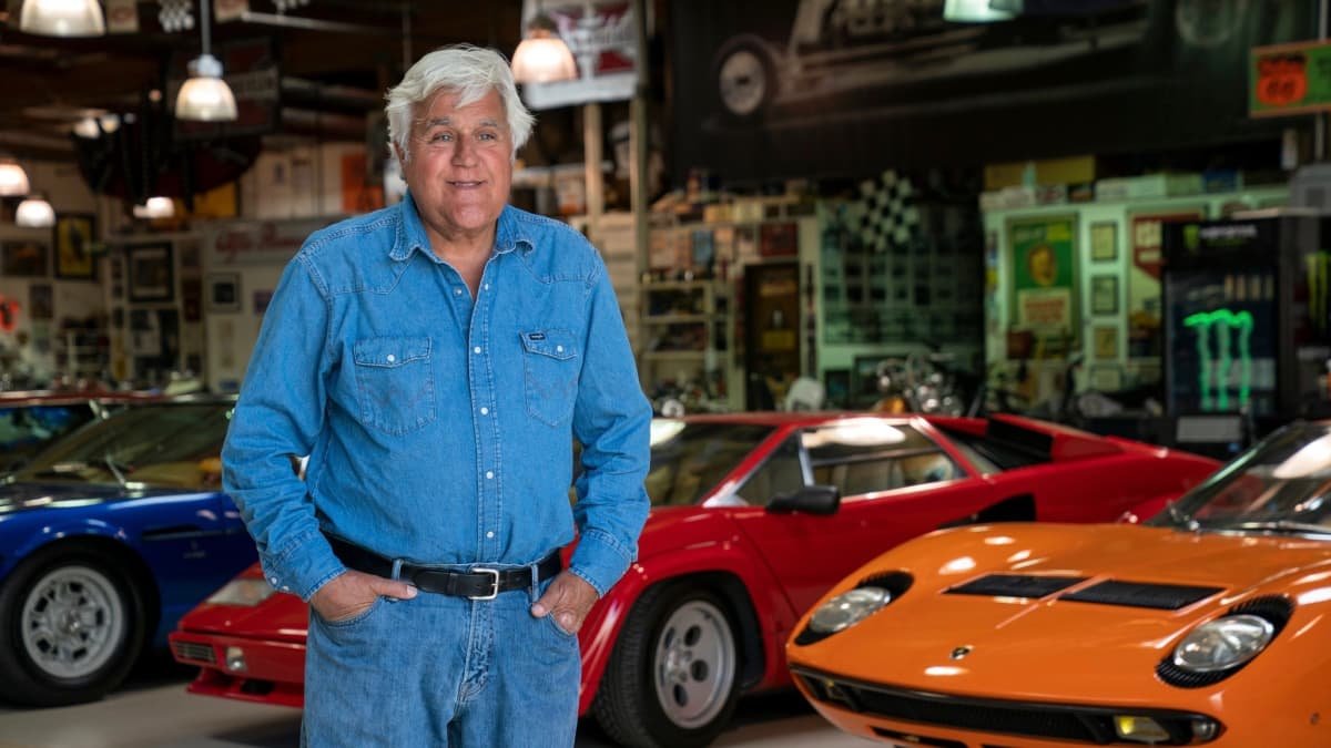 Jay Leno hospitalised with serious facial burns from petrol fire – report