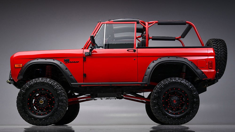 Kevin Hart's custom 1977 Ford Bronco restomod