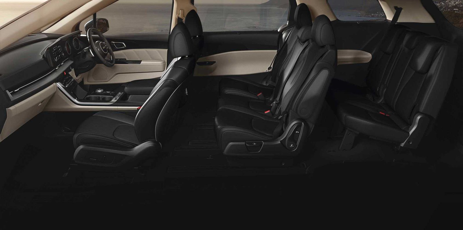 Kia Carnival seating map