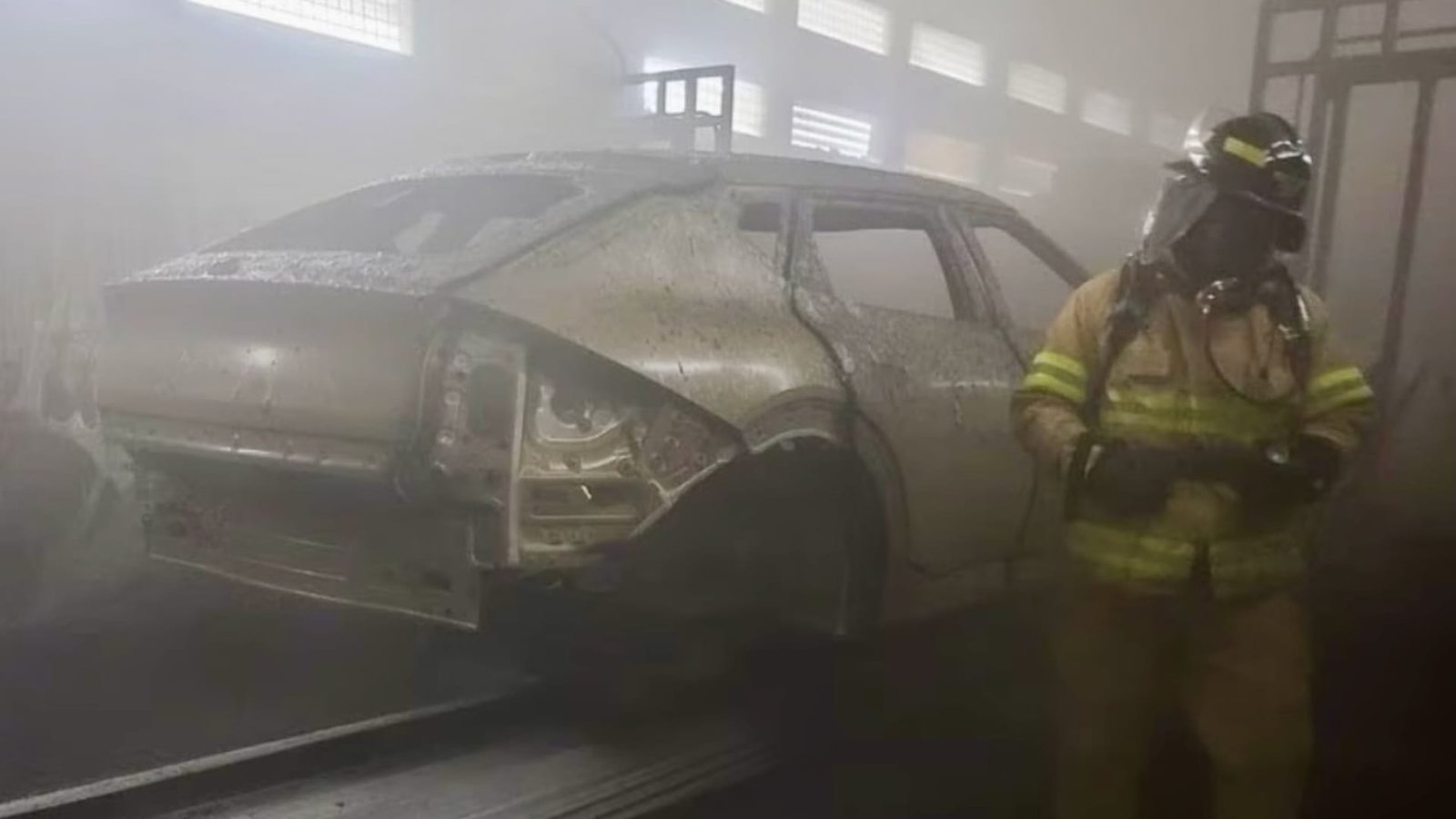 Kia EV6 production halted after factory fire – report