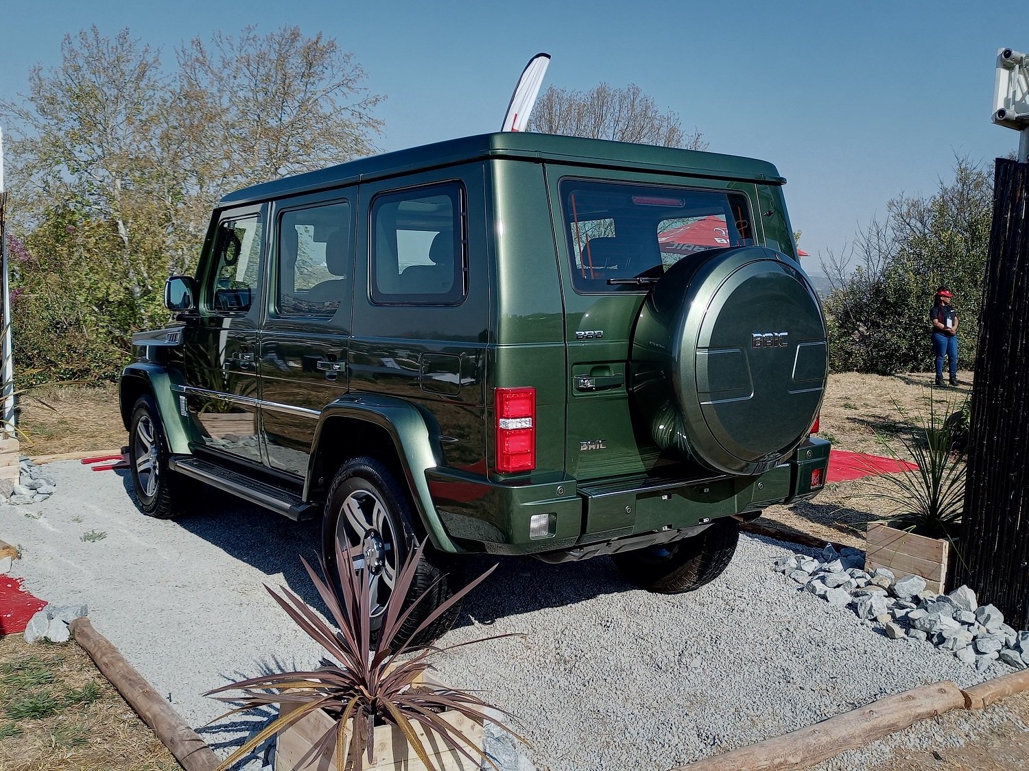 BAIC BJ80/B80 revealed at Kyalami Festival of Motoring