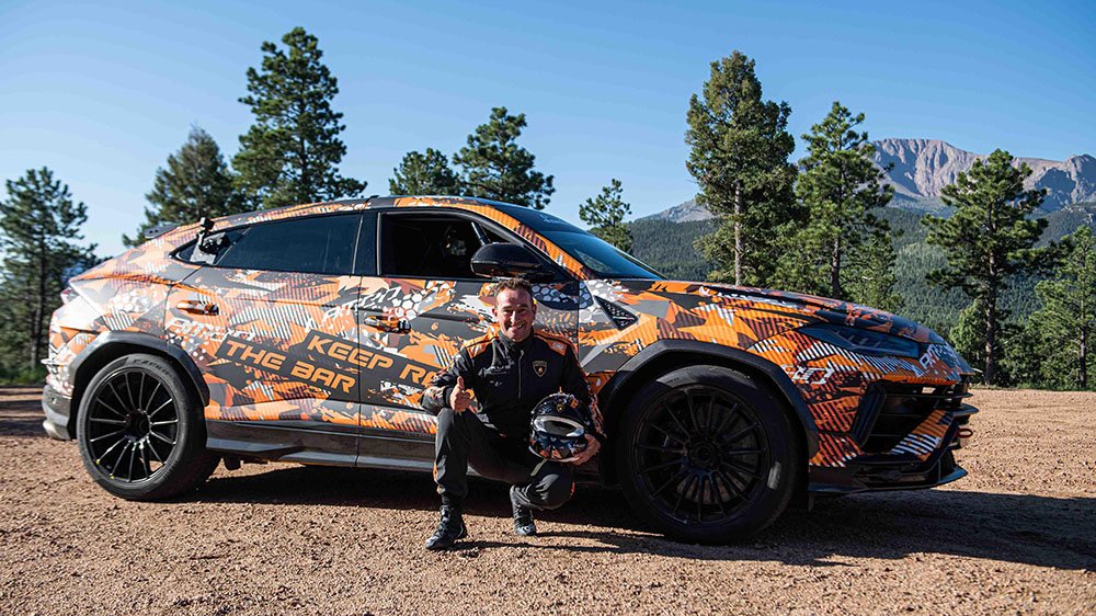 Simone Faggioli and the record-setting Lamborghini Urus