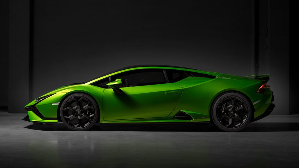 The Lamborghini Huracán Tecnica supercar.