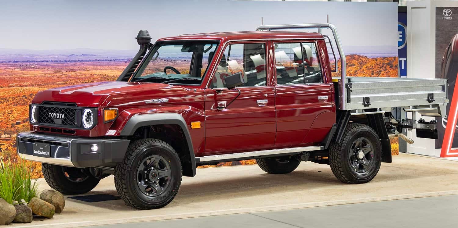 Toyota Land Cruiser 70-series' V8 not going anywhere