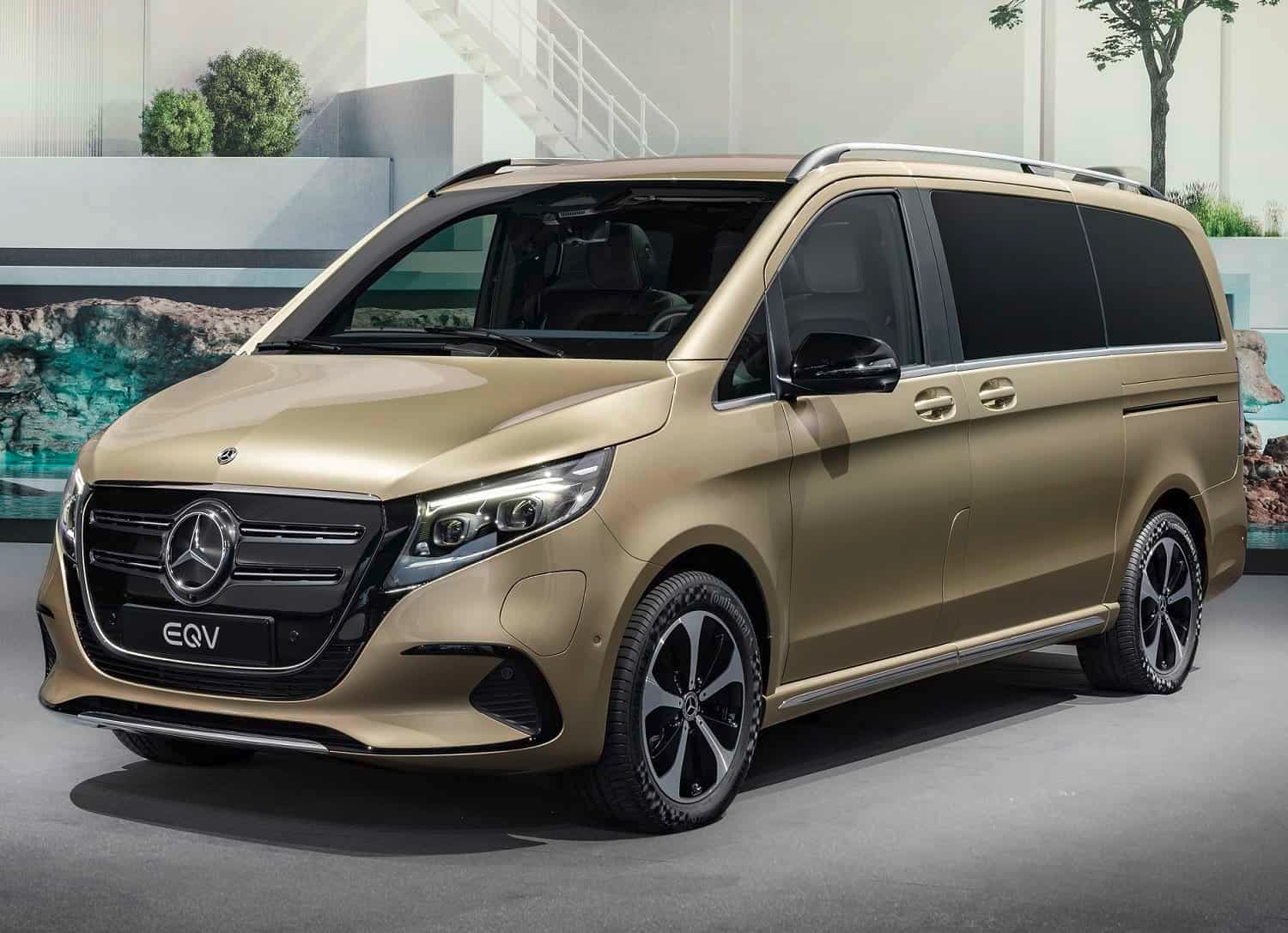 Mercedes-Benz debuts updated electric EQV