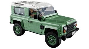 The standard Lego Icons Land Rover Classic Defender 90