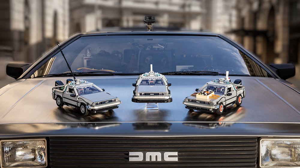 Lego DeLorean