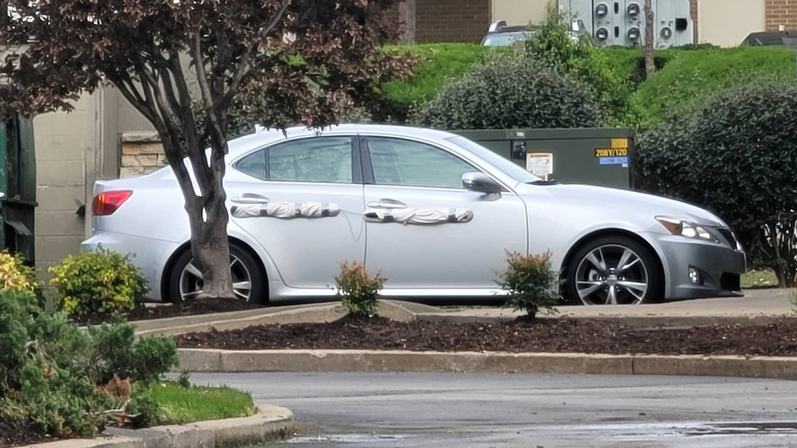 Lexus owner’s homemade ‘door protectors’ triggers bomb scare in the US