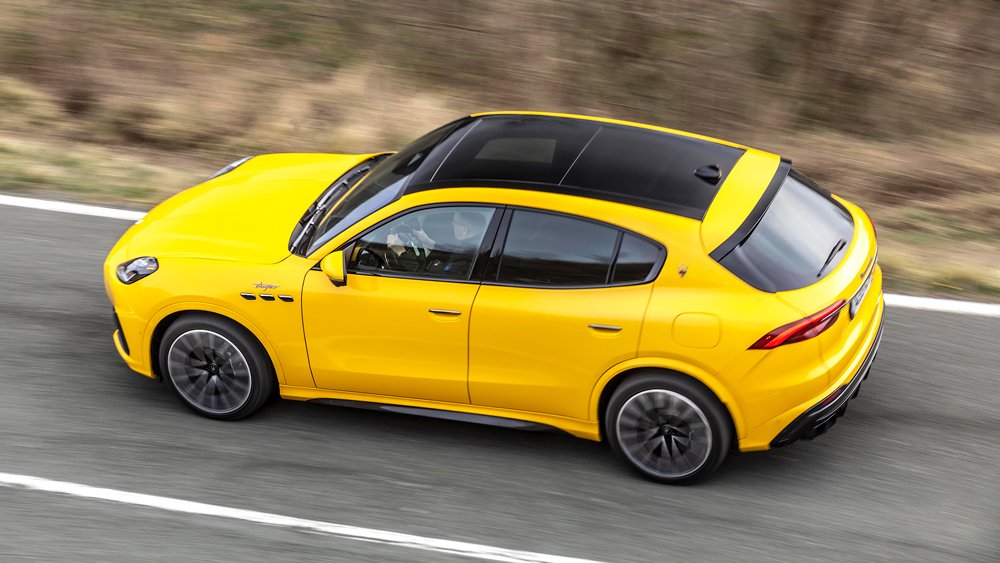 The Maserati Grecale Trofeo SUV.