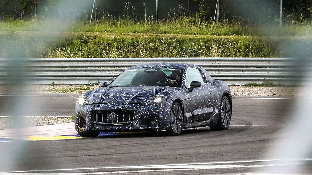 The next-generation Maserati GranTurismo prototype