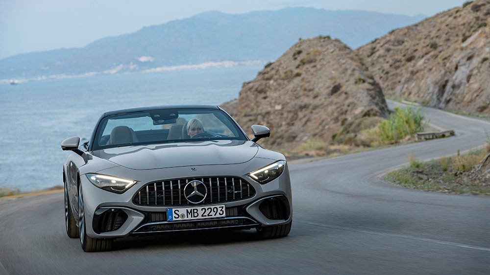 The all-new Mercedes-AMG SL convertible