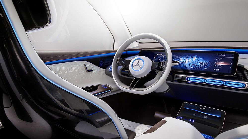 Mercedes-Benz EQS electric sedan concept
