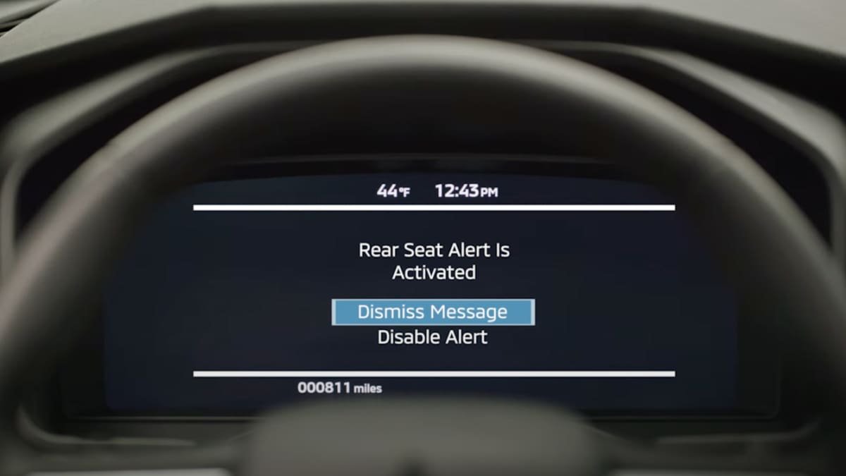 Missing children? New cars in Australia with back seat alerts-0