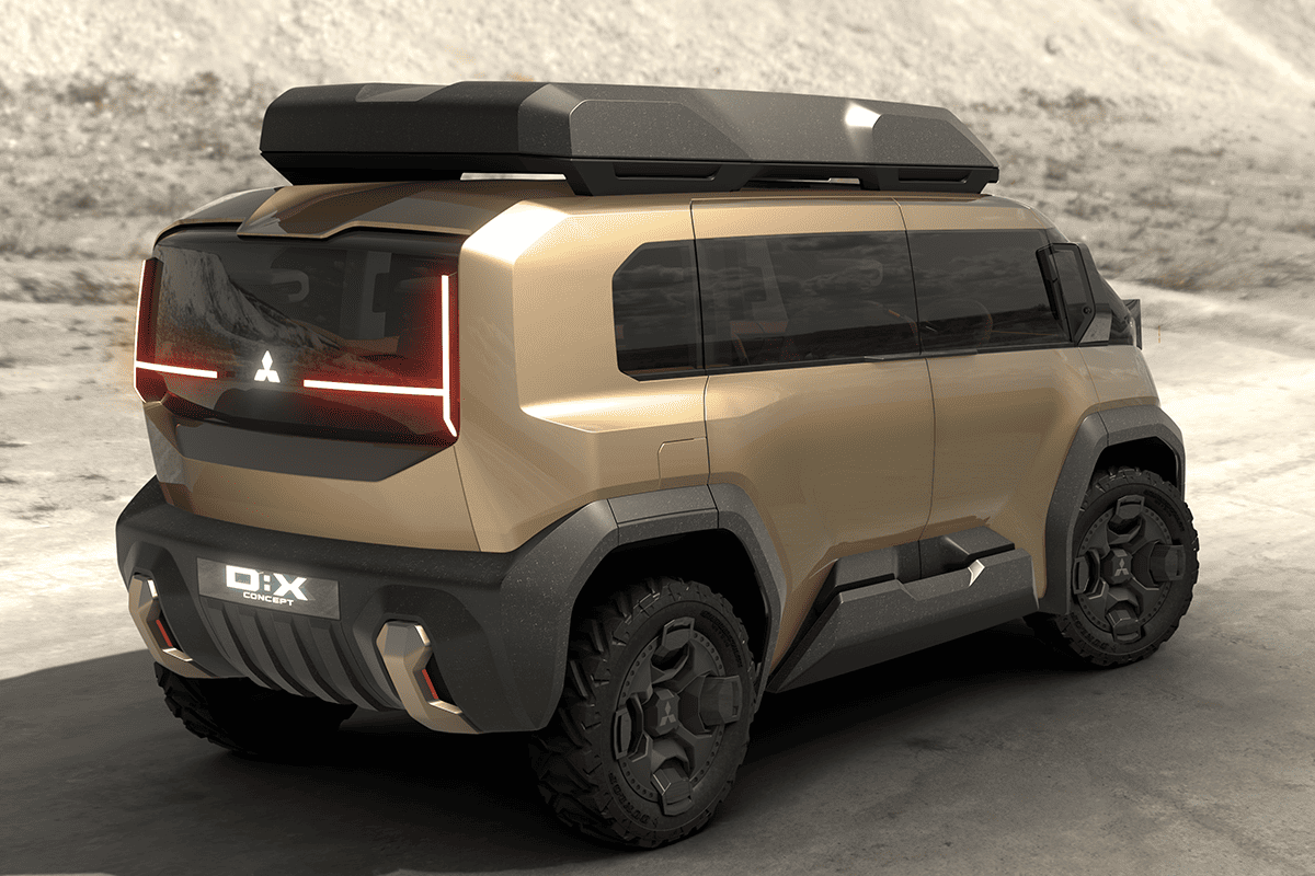 Mystery Mitsubishi MPV revealed as D:X Concept
