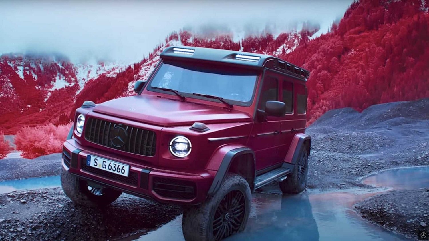 Mercedes-AMG G63 squared revealed