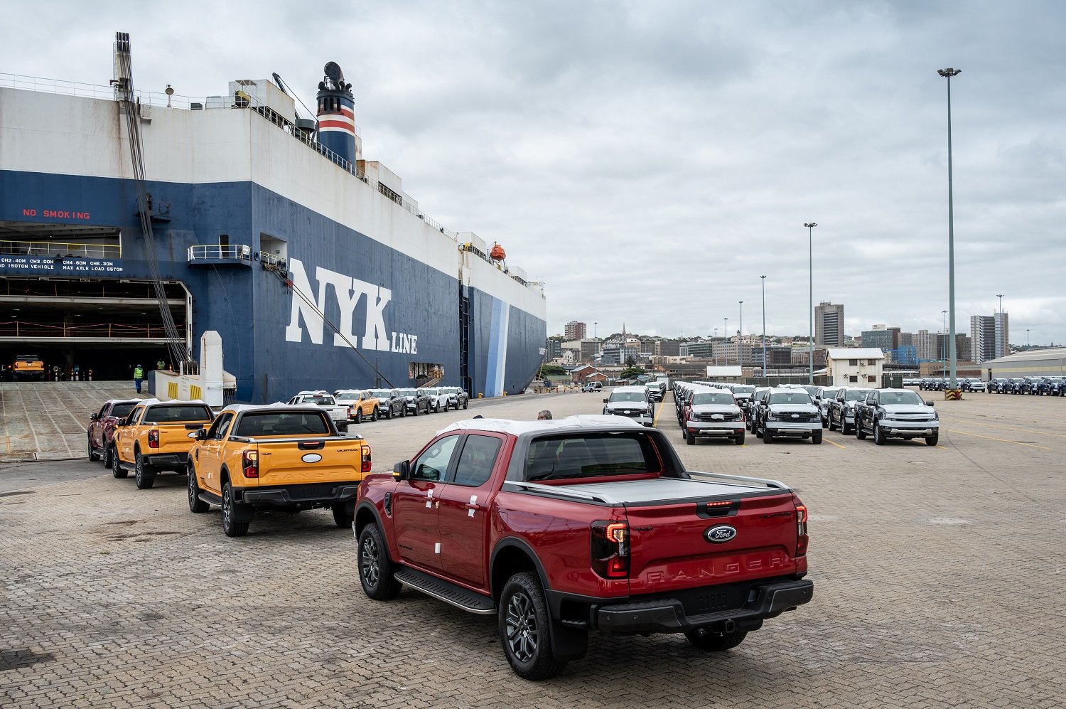 Ford commences new Ranger exports