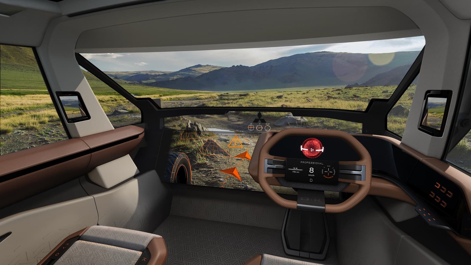 New Mitsubishi Delica previewed by plug-in hybrid D:X Concept