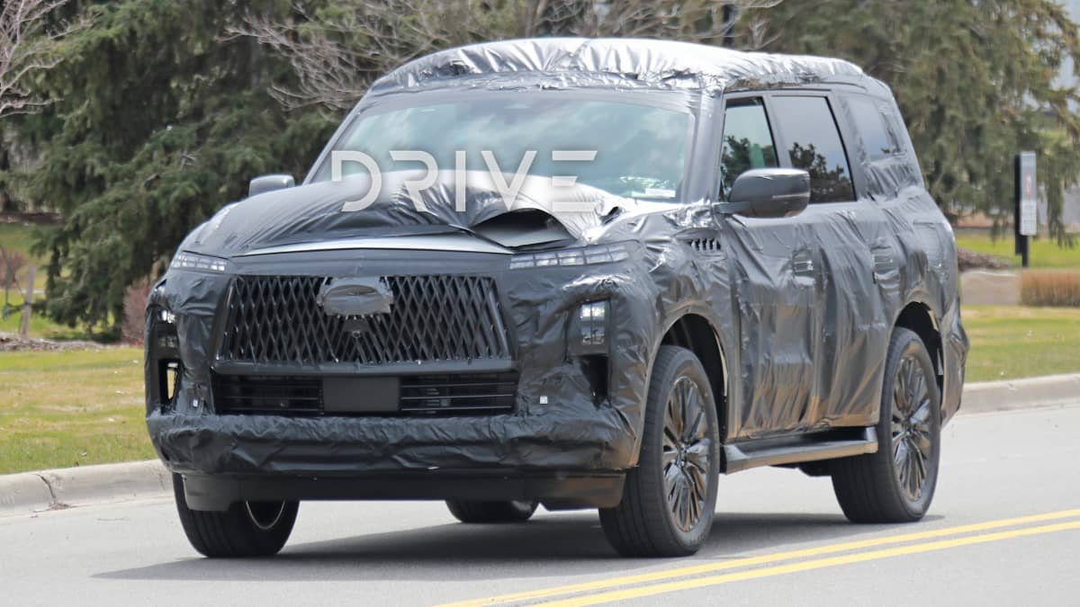 New-generation Nissan Patrol previewed by Infiniti QX80 prototype
