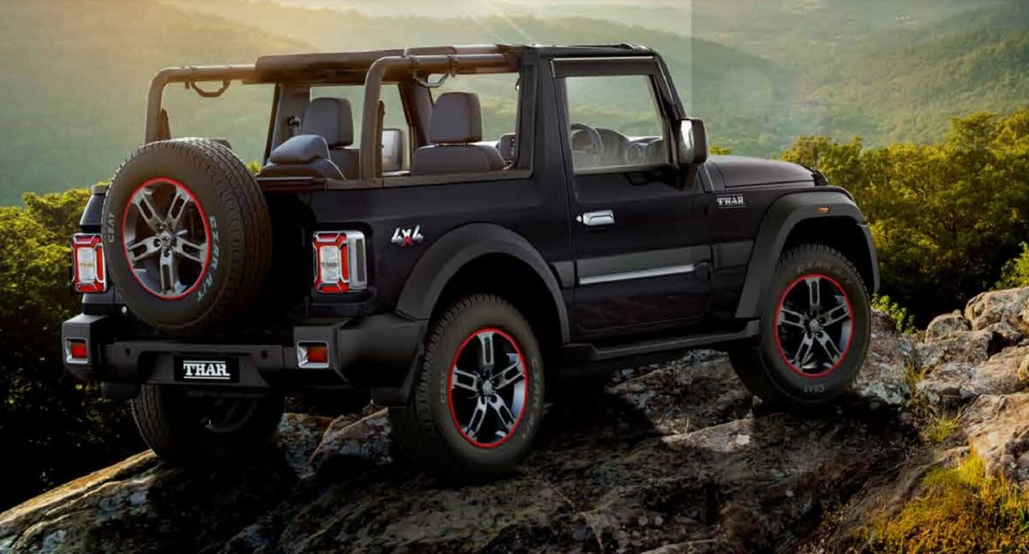 Mahindra Thar not coming to South Africa