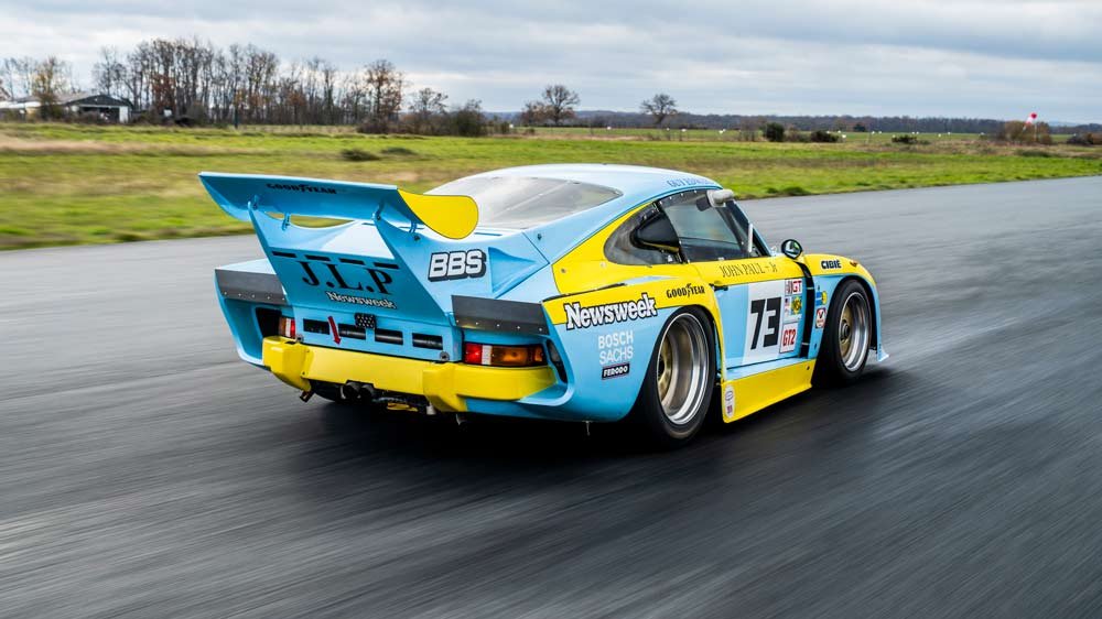 The 1980 Porsche 935 JLP-2 offered in a private sale through RM Sotheby's.