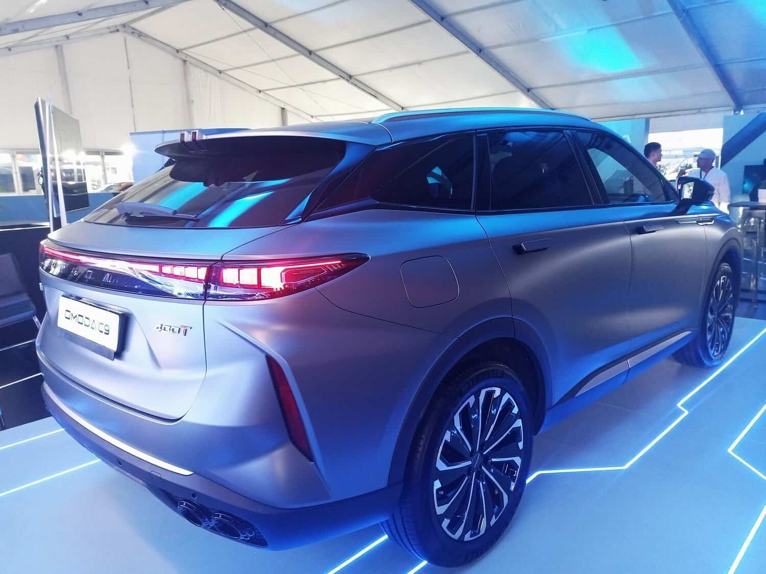 Omoda previews incoming new C9 at Kyalami Festival of Motoring