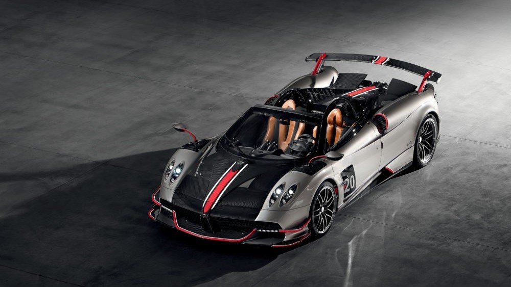 The Pagani Huayra Roadster BC