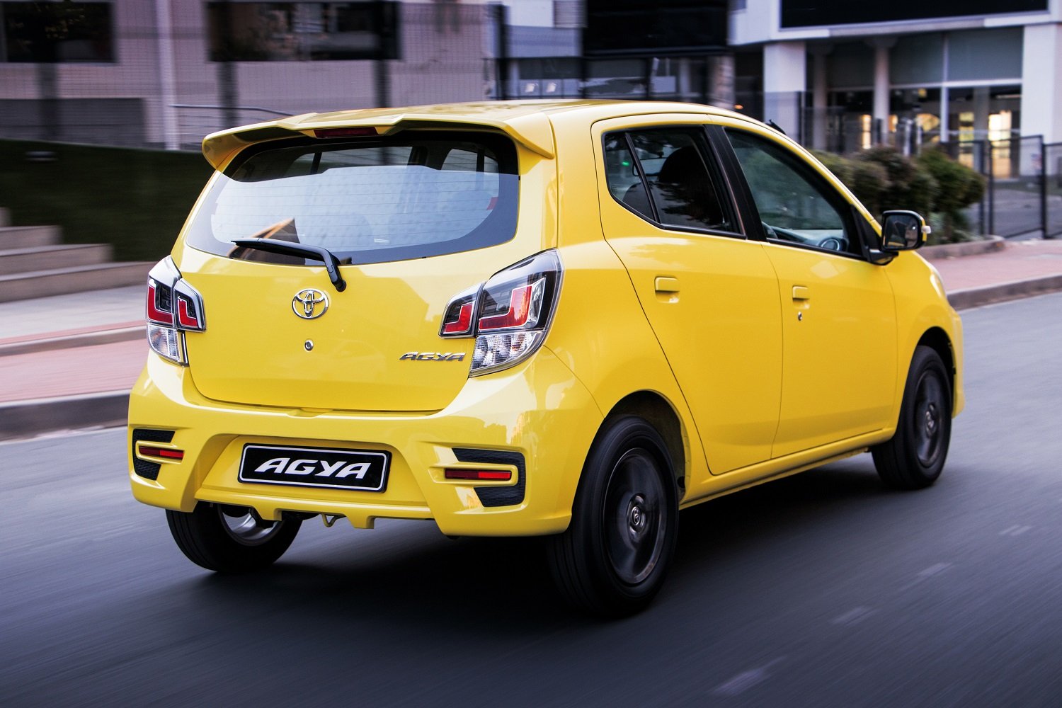 Cheap cool cars - Toyota Agya rear