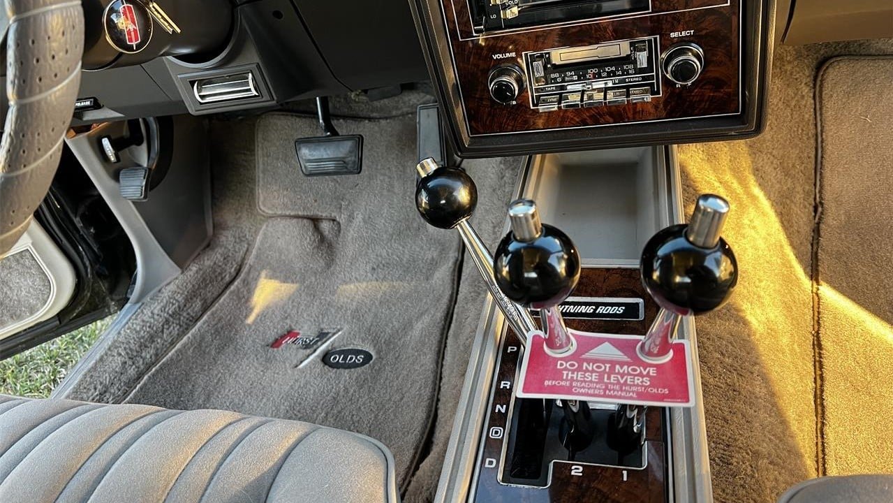lightning rods shifter, Pick of the Day: 1983 Oldsmobile Cutlass Supreme Hurst, ClassicCars.com Journal