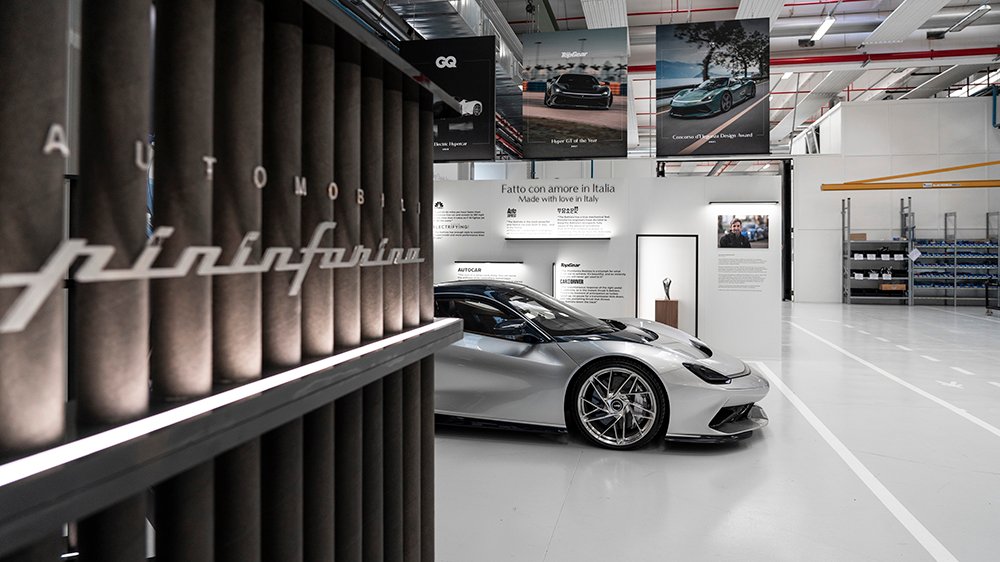 Production of the Battista has begun in a dedicated space located in Automobili Pininfarina’s headquarters in Cambiano, Italy