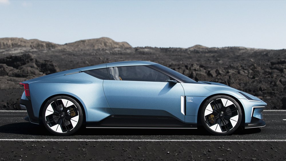 The Polestar O2 concept car.