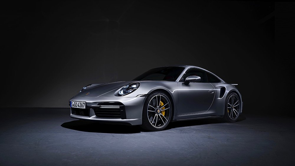 The 2021 Porsche 911 Turbo S coupé