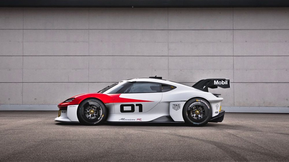 Porsche Mission R concept car