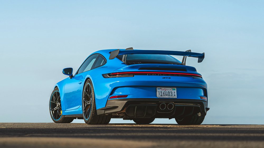 A 2022 Porsche 911 GT3.