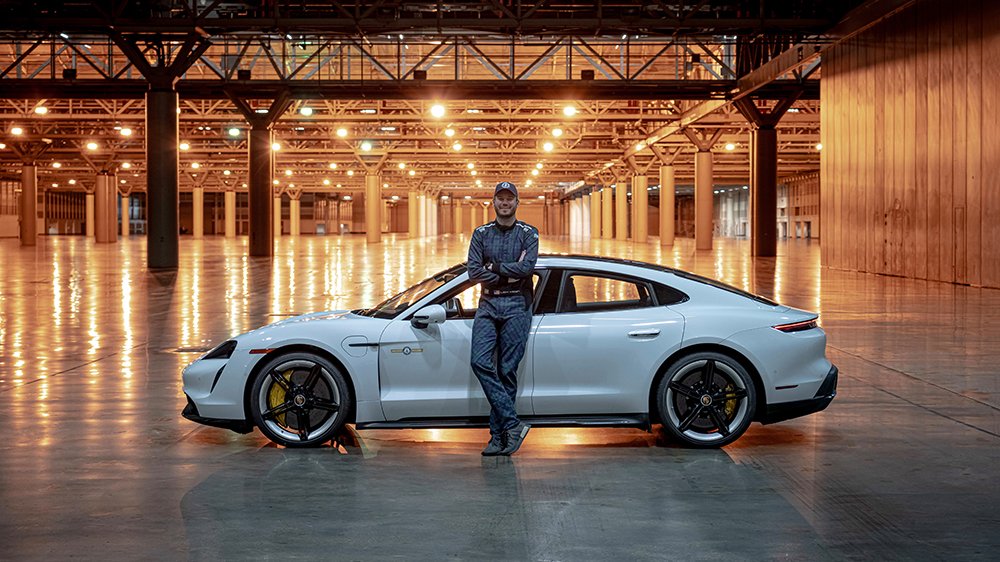 Leh Keen and the record-setting Porsche Taycan Turbo S