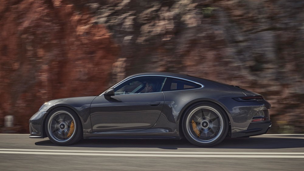 A 2022 Porsche 911 GT3 with Touring Package.